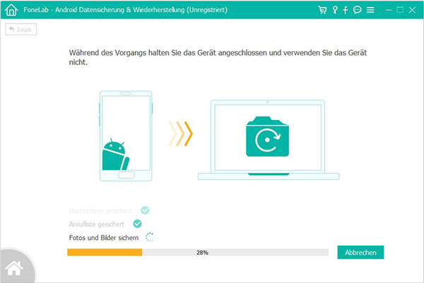 Android Anrufliste sichern