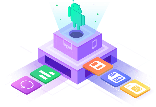 Daten aus den drei Medien abrufen