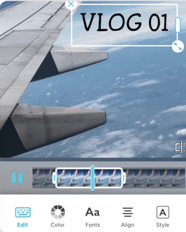 Anzeigedauer des Textes mit YouCam festlegen