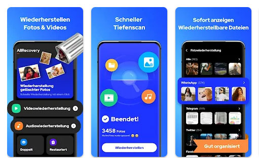 Gelöschte Samsung-Bilder wiederherstellen mit APP