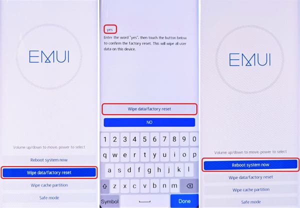 Huawei zurücksetzen EMUI 9.1