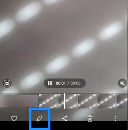 Instagram-Video auf Samsung bearbeiten