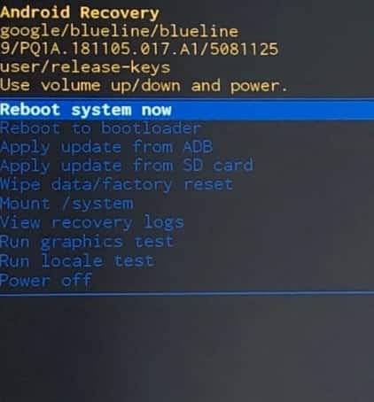 Samsung-System neu starten