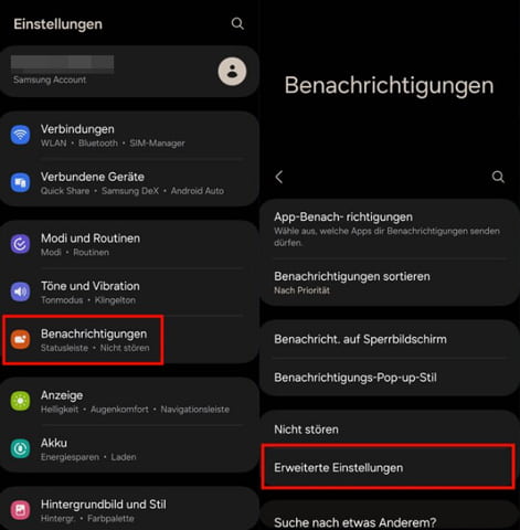 Samsung WhatsApp Nachrichten aus Benachrichtigung lesen