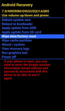 Samsung Wiederherstellungsmodus aufrufen