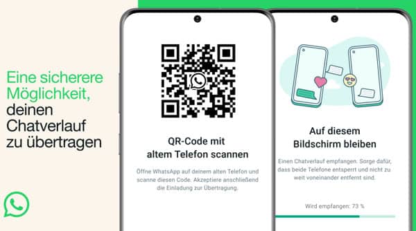 WhatsApp-Chats übertragen