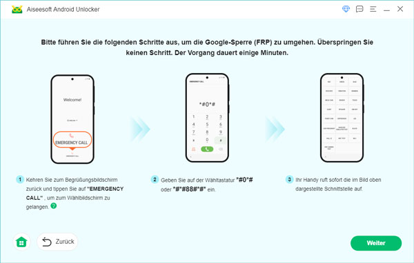 Notruf-Einstellungen