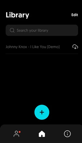 Audio in Moises importieren