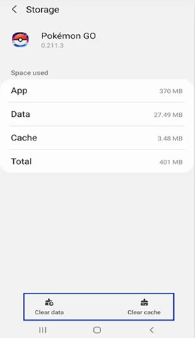 Pokémon Go-Daten löschen