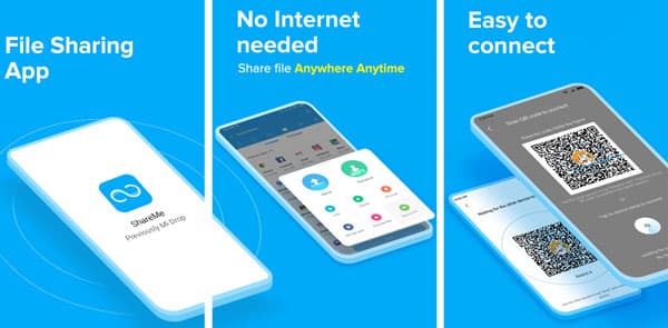 Daten von Samsung auf Xiaomi übertragen mit ShareMe