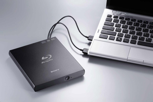 Blu-ray Disk einlegen