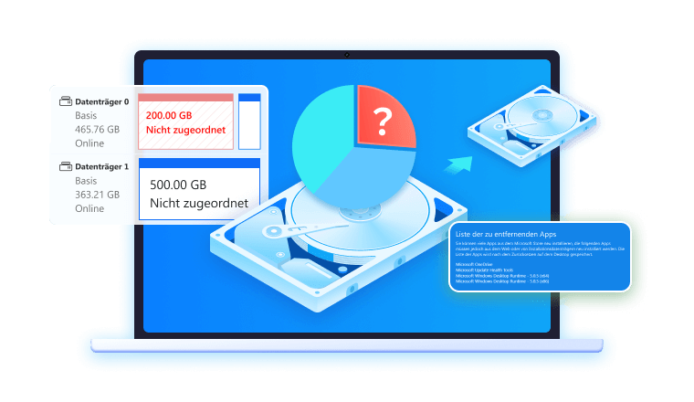 Probleme mit Festplattenpartitionen