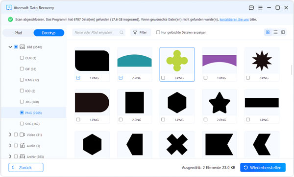 Samsung-Bilder aus SD-Karte wiederherstellen