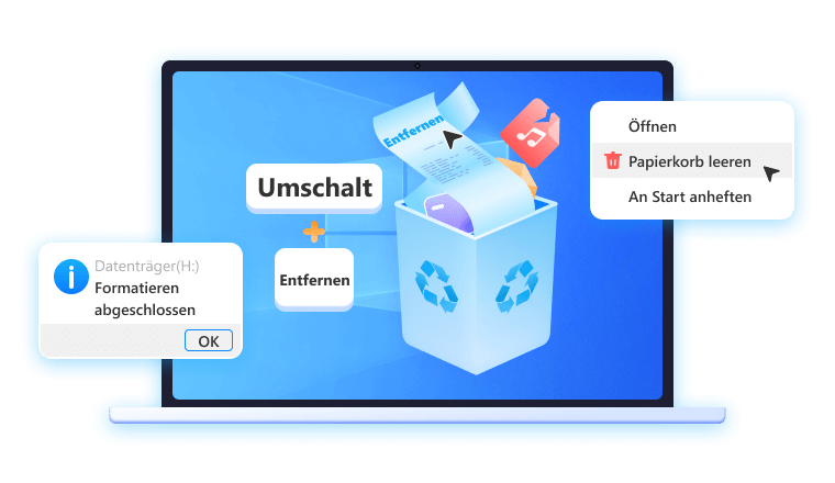 Versehentlich gelöschte Dateien wiederherstellen
