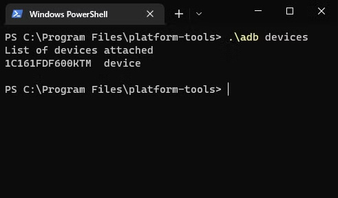 FRP-Sperre mit ADB-Befehl entfernen