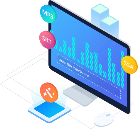 Audio und Untertitel hinzufügen