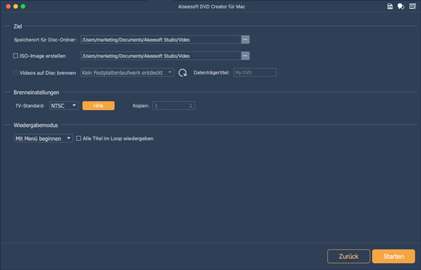 Video auf DVD brennen