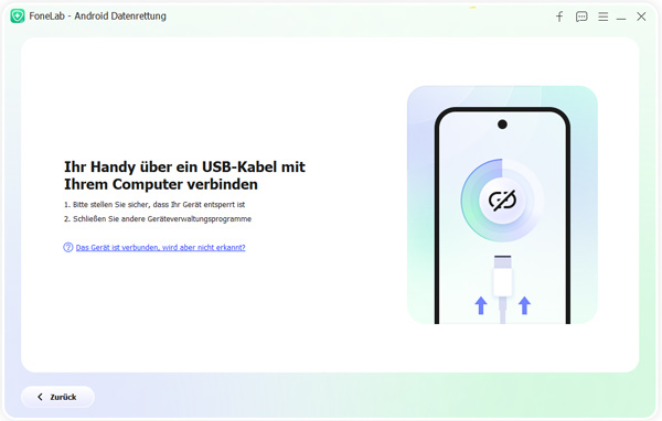 Android-Handy anschließen