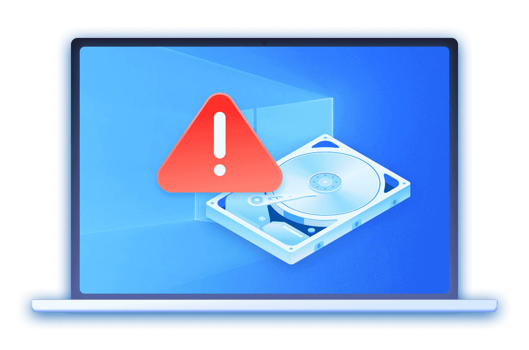 Beschädigte Festplatte