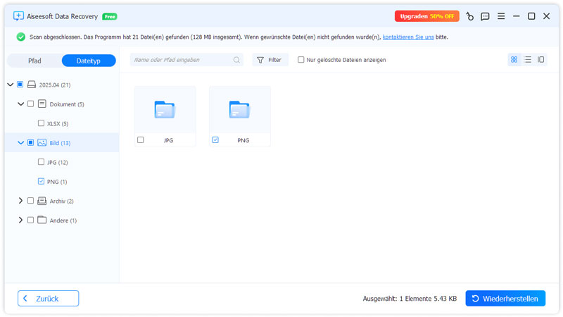 Festplatte wiederherstellen