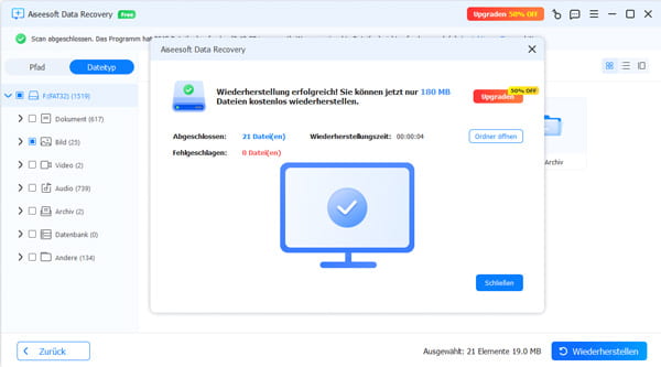 USB-Datei erfolgreich wiederherstellen
