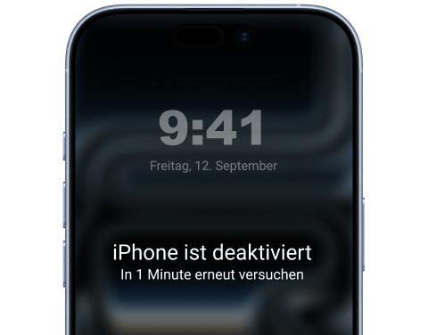 iPhone ist deaktiviert