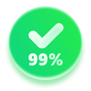 99 Prozent Erfolgsquote