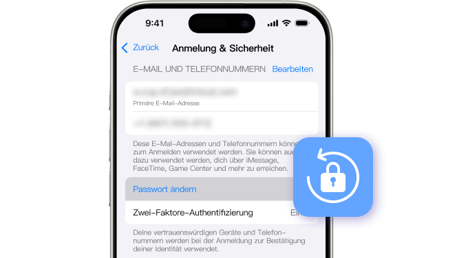iTunes-Backup-Passcode nicht zurückgesetzt werden
