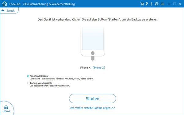 iPhone verbunden