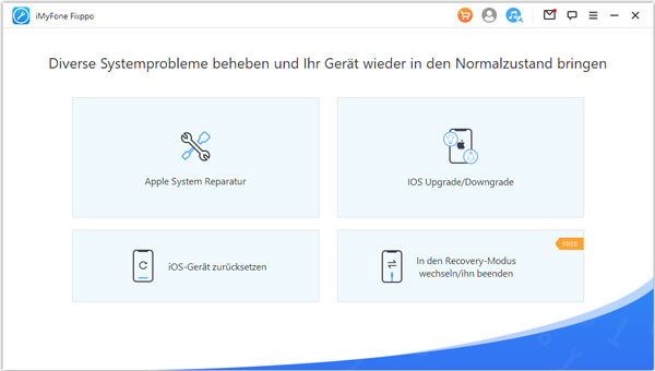 iMyFone Fixppo starten