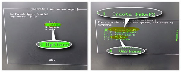 Create FakeFS auswählen