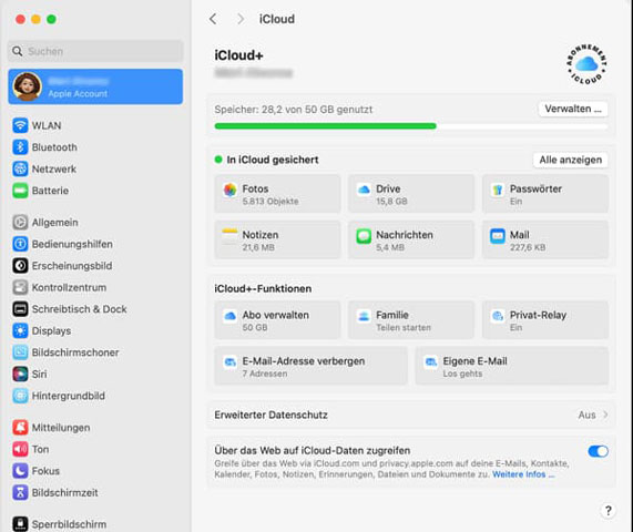 iPad und Mac mit iCloud synchronisieren