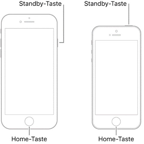 iPhone 6 Neustart erzwingen