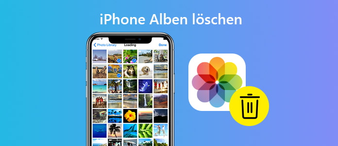 iPhone Alben löschen