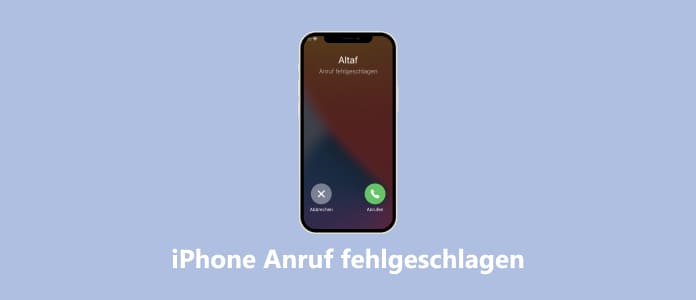iPhone-Anruf fehgeschlagen