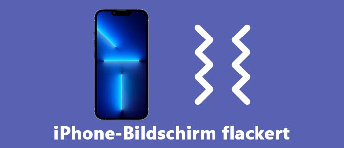 iPhone-Bildschirm flackert