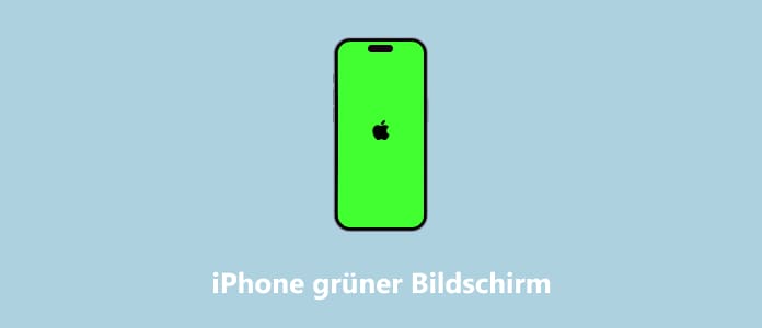 iPhone grüner Bildschirm