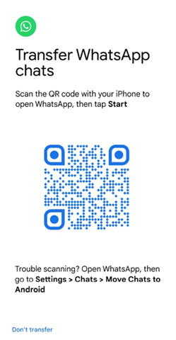 WhatsApp-QR-Code mit iPhone scannen