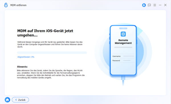 Umgehung Mdm Wenn Nicht Im Normalzustand
