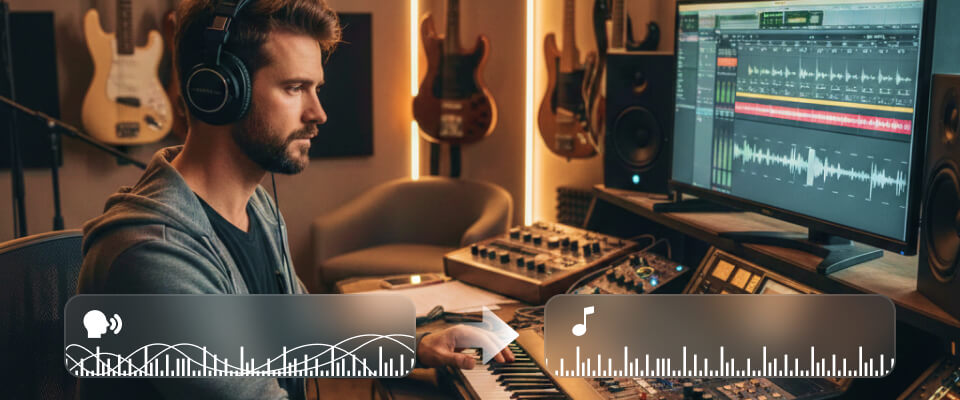 Gesang für Remixing und Bearbeitung entfernen