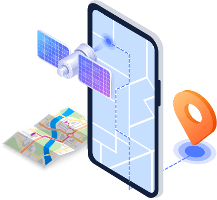 iPhone und Android mit dem benutzerdefinierten Weg bewegen