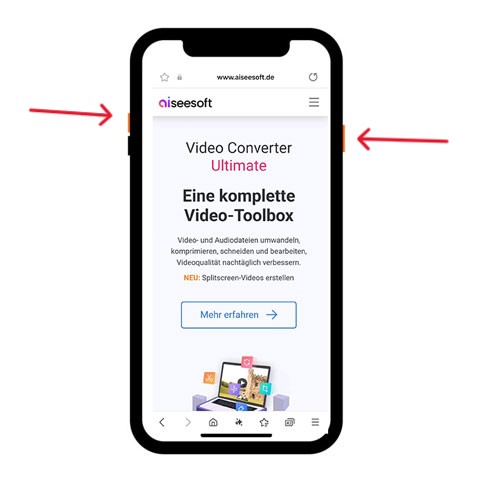 Scroll Screenshot auf iPhone machen
