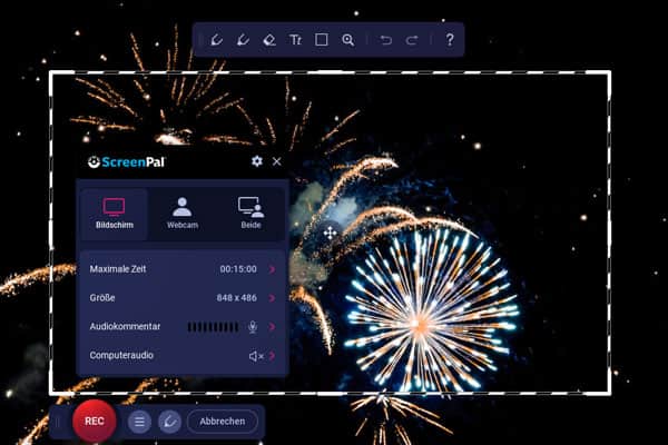 Video aufnehmen mit ScreenPal