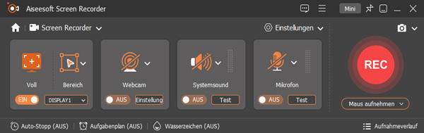 Screen Recorder starten