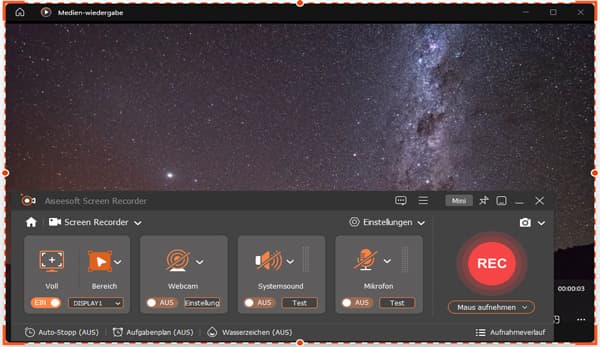 HD Video aufnehmen mit Aiseesoft Screen Recorder