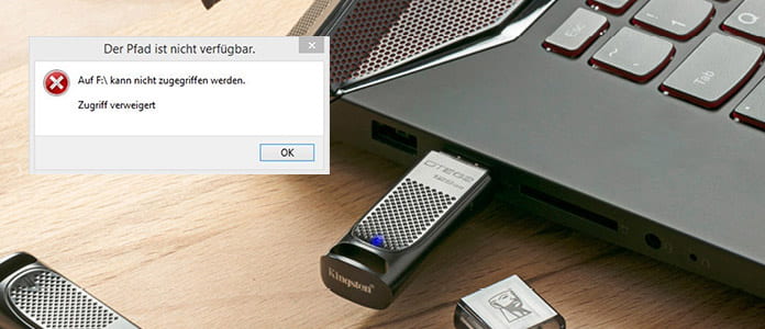 Auf USB-Stick kann nicht zugegriffen werden