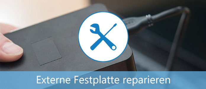 Externe Festplatte reparieren