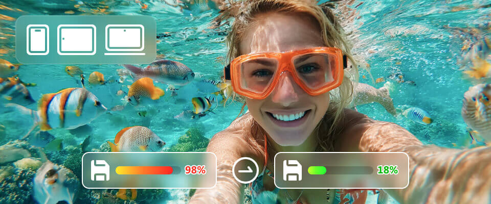 Speicherplatz sparen