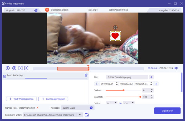 Bild in Video einfügen
