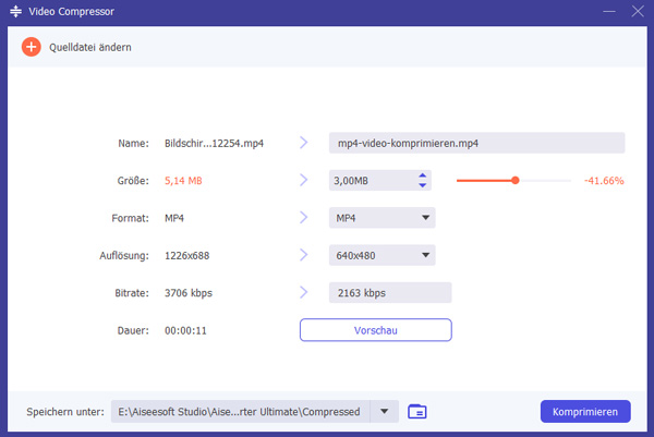 MP4-Datei komprimieren